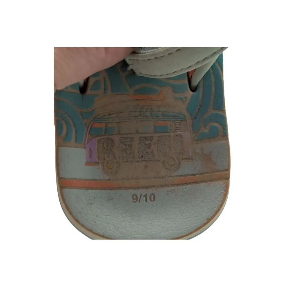 Reef Multi Color Little Ahi Flip Flop Size Toddler 9/10